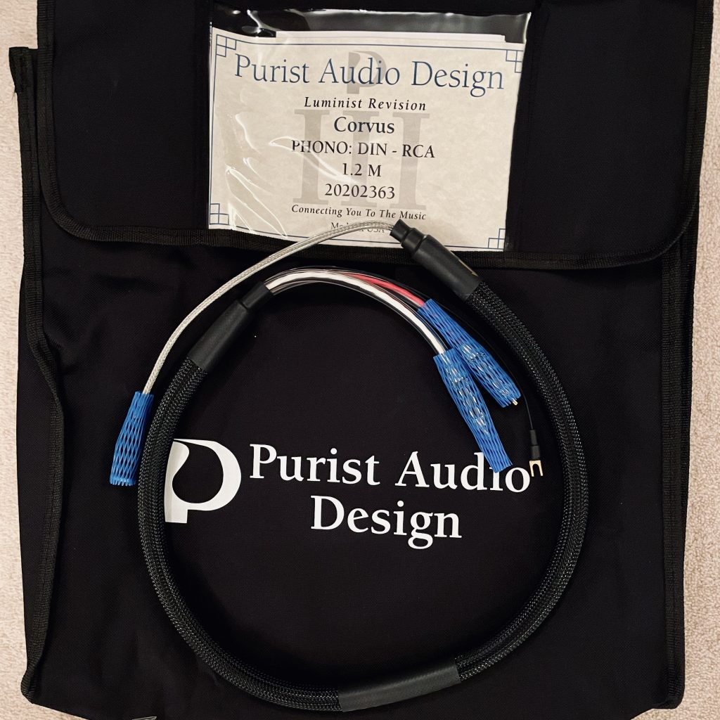 Purist audio design corvus phono din-rca (new)
