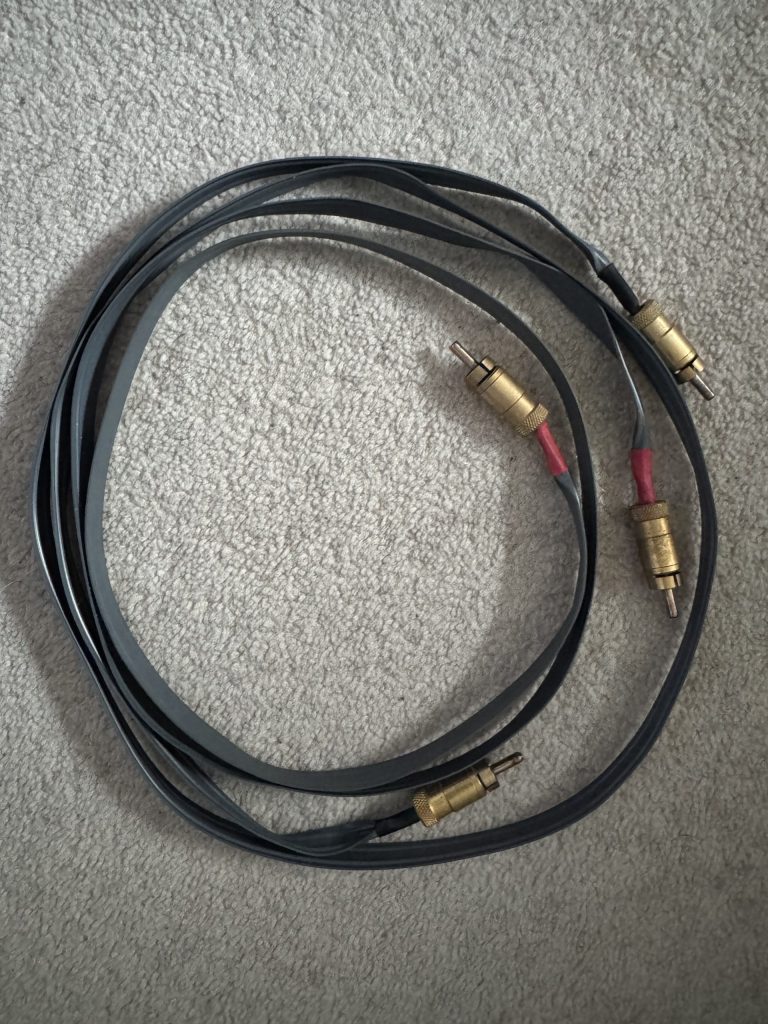 dnm audio system solid core interconnect cable 1m