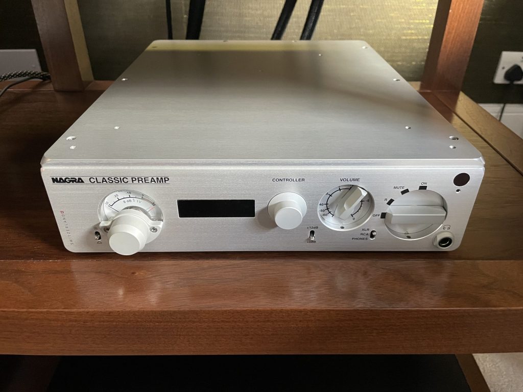 Nagra classic preamp including balanced output transformers (ex-dem)