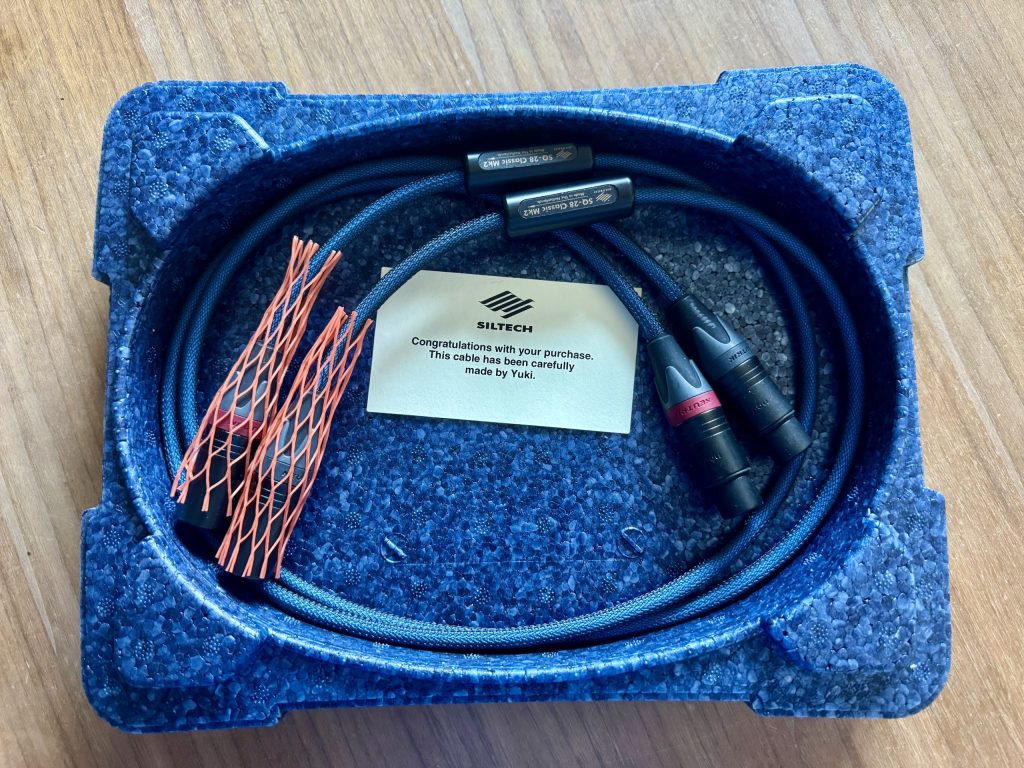 Siltech SQ-28 Classic Mk-2 G5 interconnects XLR (new old stock)